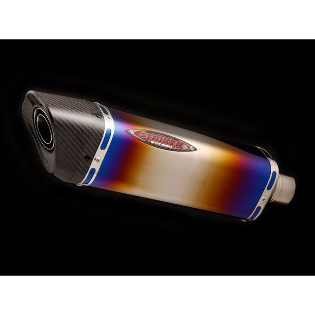 STRIKER 「INTER MODEL」OFF-Typeサイレンサー タイプB 差込φ60.5 内径φ50 アウター長380mm フック上下 0SIM38B50-H ストライカー マフラー補修パーツ