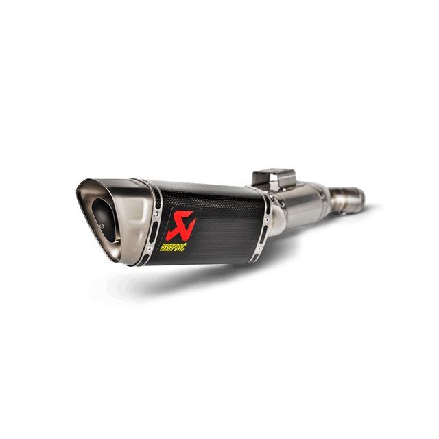 AKRAPOVIC スリップオンライン（カーボン） S-B9SO2-APC アクラポビッチ マフラー本体 F900R/XR