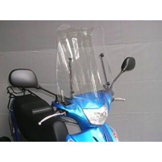 【メーカー直送】AF ウインドシールド（バックミラー8mmネジ対応） AD03 旭風防 スクリーン関連パーツ アドレスV125 アドレスV125G