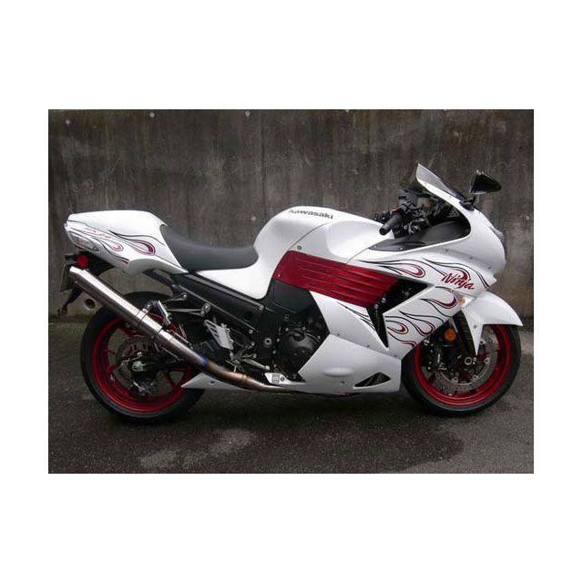 shabondama フルチタンエキゾーストマフラー ZZR1400 しゃぼん玉 マフラー本体 ZZR1400|パークアップ 店