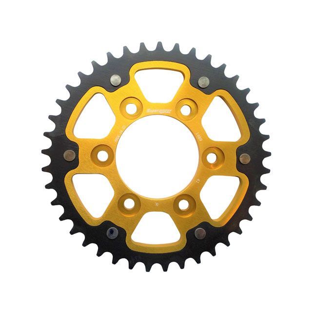 Supersprox リアスプロケット STEALTH（ステルス） 1489-41T（ゴールド） RST-1489：41-GLD スーパースプロックス スプロケット関連パーツ