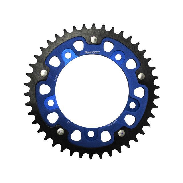 Supersprox リアスプロケット STEALTH（ステルス） 1800-42T（ブルー） RST-1800：42-BLU スーパースプロックス スプロケット関連パーツ｜パークアップ 店