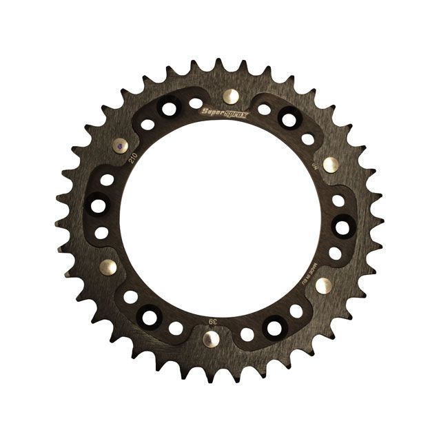 Supersprox リアスプロケット STEALTH（ステルス） 210-39T（ブラック） RST-210：39-BLK メーカー在庫あり スーパースプロックス スプロケット関連パーツ 8,893円
