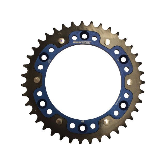 Supersprox リアスプロケット STEALTH（ステルス） 210-39T（ブルー） RST-210：39-BLU メーカー在庫あり スーパースプロックス スプロケット関連パーツ