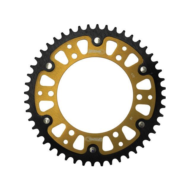 Supersprox リアスプロケット STEALTH（ステルス） 472-48T（ゴールド） RST-472：48-GLD スーパースプロックス スプロケット関連パーツ｜パークアップ 店