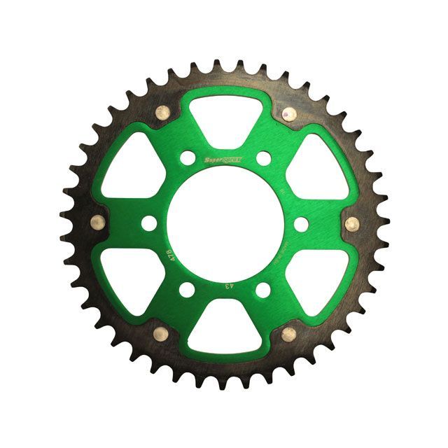 Supersprox リアスプロケット STEALTH（ステルス） 478-43T グリーン RST-478：43-GRN スーパースプロックス スプロケット関連パーツ 8,323円