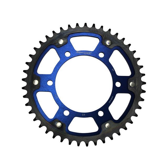 Supersprox リアスプロケット STEALTH（ステルス） 479-45T（ブルー） RST-479：45-BLU スーパースプロックス スプロケット関連パーツ