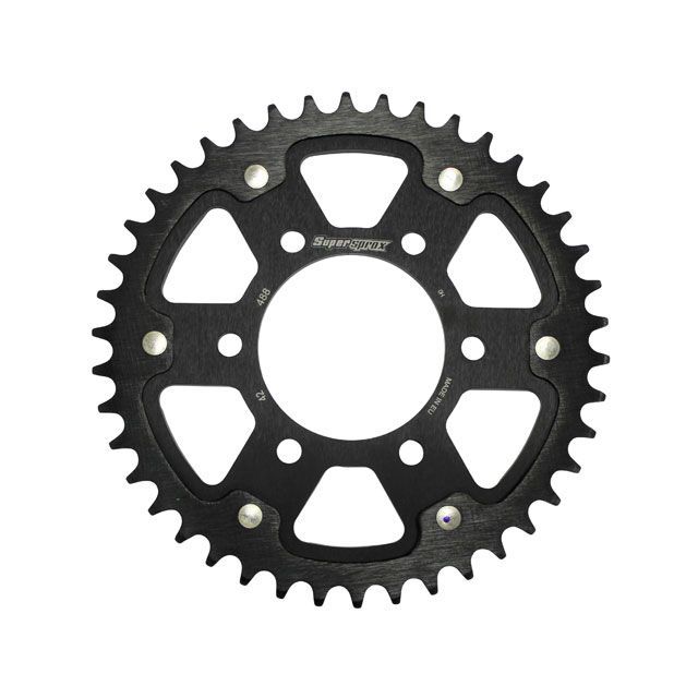 Supersprox リアスプロケット STEALTH（ステルス） 488-42T（ブラック） RST-488：42-BLK スーパースプロックス スプロケット関連パーツ