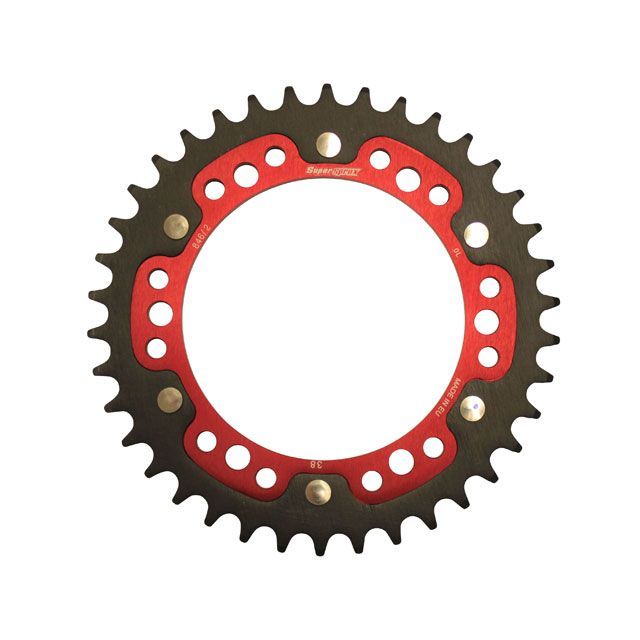 Supersprox リアスプロケット STEALTH（ステルス） 846/2-38T（レッド） RST-846/2：38-RED スーパースプロックス スプロケット関連パーツ｜パークアップ 店