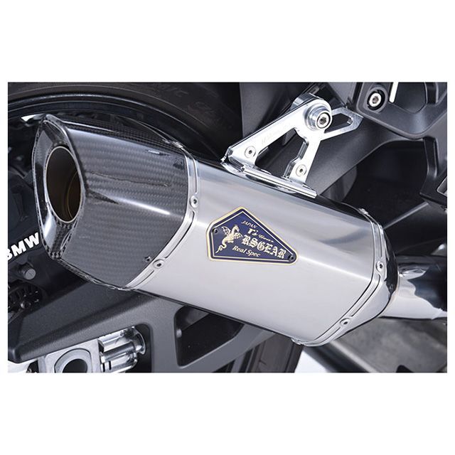 R’s GEAR リアルスペック スリップオン(チタンポリッシュ) RB19-03ST アールズギア マフラー本体 S1000XR|パークアップ 店