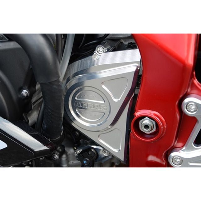 AGRAS フロントスプロケットカバー 347-403-000 アグラス スプロケット関連パーツ ZX-25R｜パークアップ 店