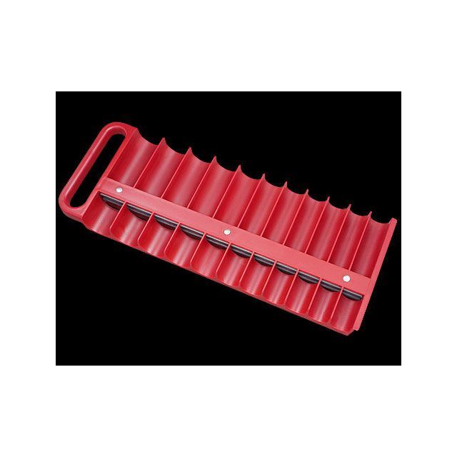 LISLE 1/2インチ用マグネットソケットホルダー 赤 ・018387 製造会社店卸し資産あり ライル お手手物の具