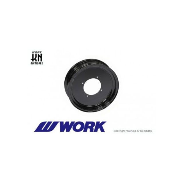 kn926 WORK Gee9s コラボレーションホイール【ブラック】12inch/3.5J【タイプLS】 KN-W1235BK-LS KN企画 その他｜パークアップ 店