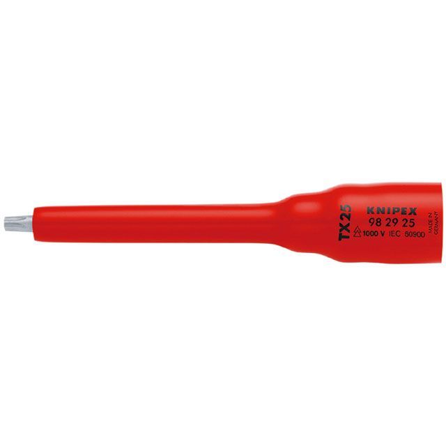 KNIPEX 9829-25 1000V 3/8差込 縁切りヘクスローブソケット T25 ・9829-25 クニペックス お手々物の具