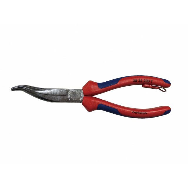 KNIPEX 3835-200T 落っこちる押しとどめる付 機械的ペンチ 200粍 コンフォートハンドル ・3835-200T 製造業者店卸し資産あり クニペックス お手々物の具
