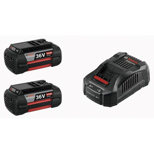 BOSCH GBA36V6.0AHS2 36V6.0Ah蓄電池2個・申し受ける器仕掛ける GBA36V6.0AHS2 ボッシュ 制作室手道具