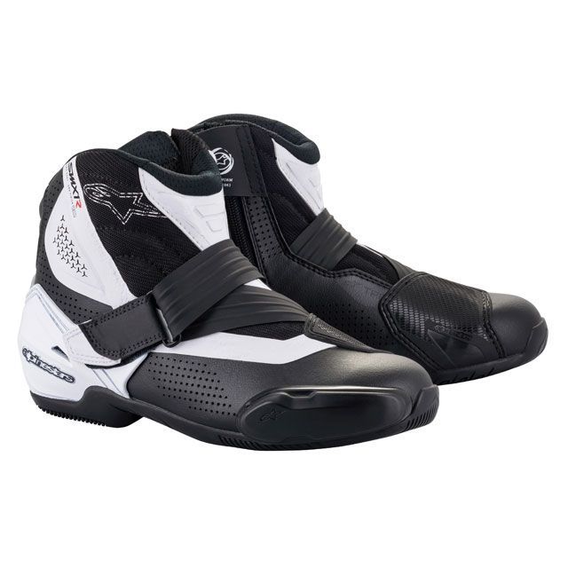 Alpinestars SMX-1 Rv2 ベンテッド ブーツ（ブラック/ホワイト） サイズ 26.0cm メーカー在庫あり アルパインスターズ ライディングブーツ