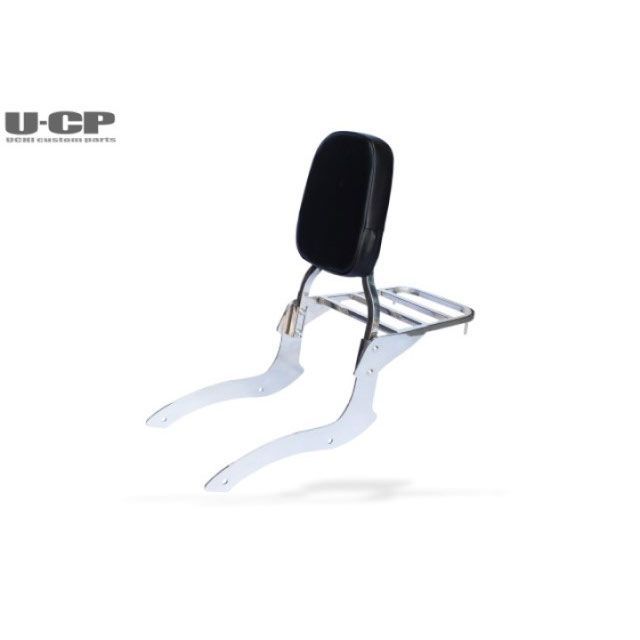 Uchi Custom Parts ステンレスバックレスト SUSBRRB25 ウチカスタム タンデム用品 レブル250 レブル500|パークアップ 店