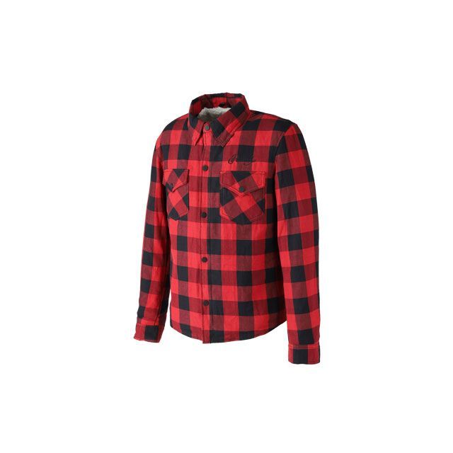 RIDEZ MOTO FLANNEL SHIRTS（赤いこと） 大きさ M RMF01 ライズ 心地よいお召しもの