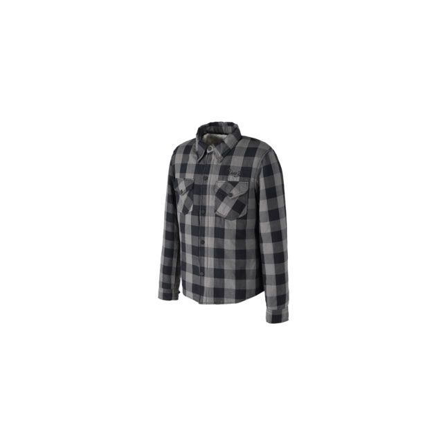 RIDEZ MOTO FLANNEL SHIRTS（薄墨色） 大きさ M RMF01 ライズ 心地よいお召しもの