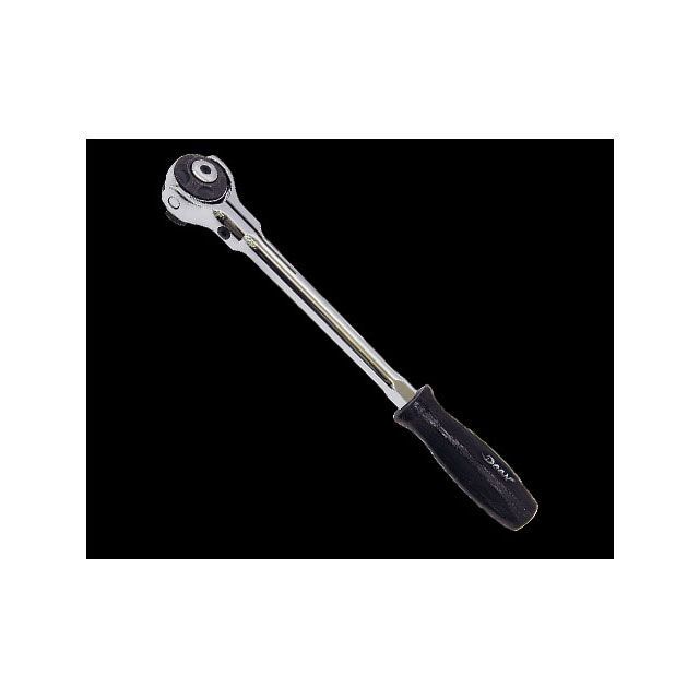 DEEN 1/4SQ ラウンドフルターン スイベルラチェット 205粍 ・026096 ディーン お手々物の具
