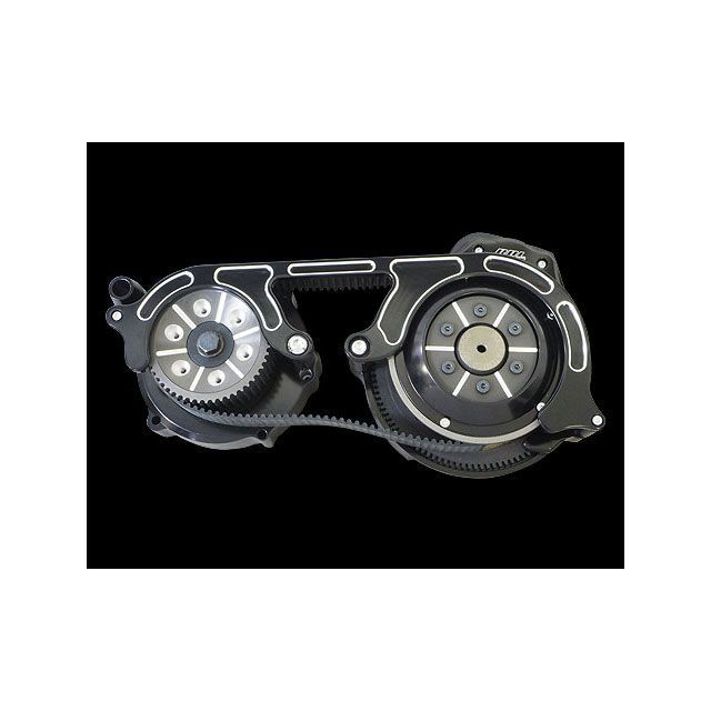 Belt Drives Limited 2ピース 2inオープンベルトキット 07-16yツアラー ブラック ・021504 ベルトドライブリミテッド 駆動ベルト