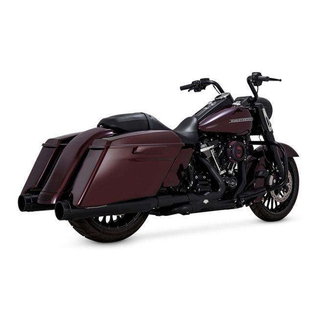 VANCE&HINES TORQUER 450 スリップオン ブラック 46674 メーカー在庫あり バンス マフラー本体 TOURING（M8）