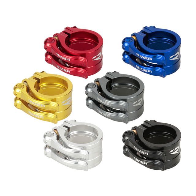 RIDEA SCQR40T2 Seat Post Clamp Q/R φ40mm （Birdy） カラー ブルー SCQR40T2 リデア（自転車） パーツ