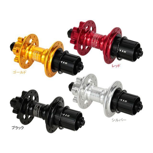 RIDEA HF2-R135/24 High Performance Hub カラー レッド HF2-R135/24 リデア（自転車） パーツ 17,123円