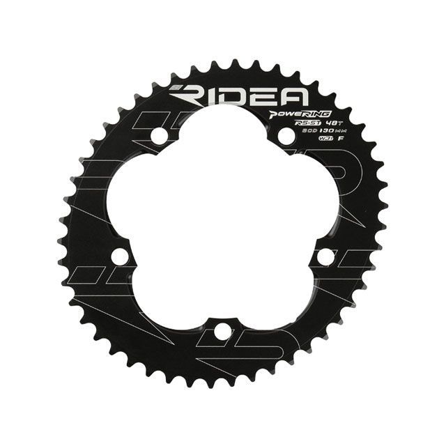 RIDEA 4xW3-FR5ST Powering F W3T 5arms カラー 46T（BCD：130mm） 46W3-FR5ST リデア（自転車） パーツ