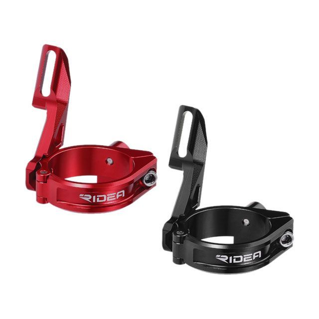 RIDEA FDSD2 F Derailleur Adapter（DAHON・tern）φ41粍 色合い 黒いこと FDSD2 リデア（銀輪） 部分品