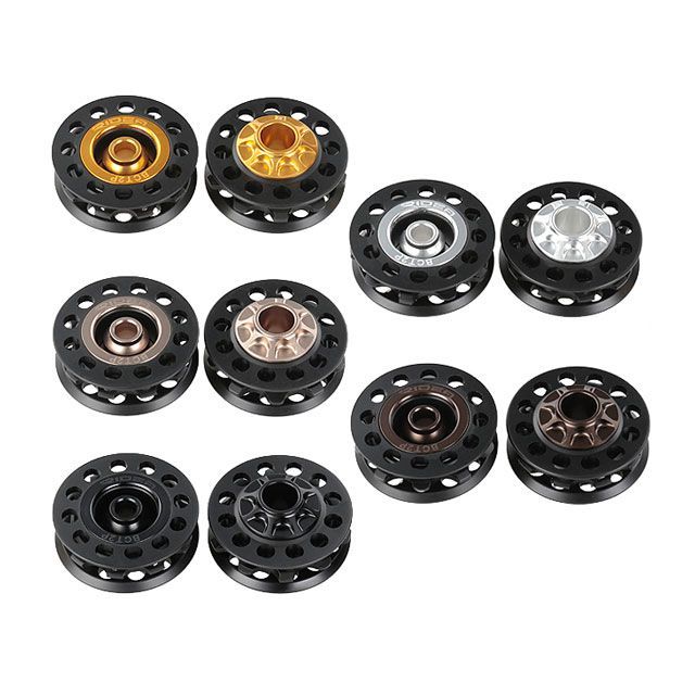 RIDEA BCT2P Chain Tensioner Pulley 色つや 引っ敷き赤銅色 BCT2P リデア（銀輪） 部分品