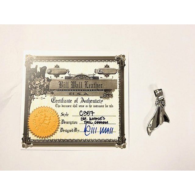 Bill Wall Leather WHALE&rsquo;S TAIL Pendant C357 Bill Wall Leather アクセサリー｜パークアップ 店