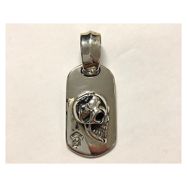 Bill Wall Leather Smooth vintage skull Pendant DT628 Bill Wall Leather アクセサリー