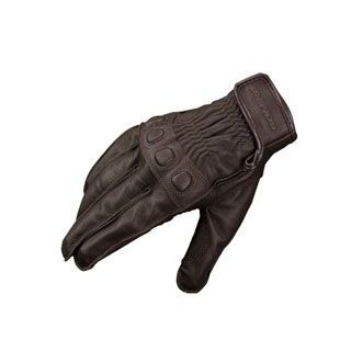 KOMINE GK-720 ビンテージレザーグローブ カラー ダークブラウン サイズ L ・04-720 コミネ レザーグローブ