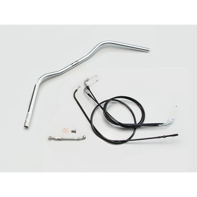 HURRICANE ワイドローオールド1型 ハンドルSET（クロームメッキ） H717-076C ハリケーン ハンドル関連パーツ W800