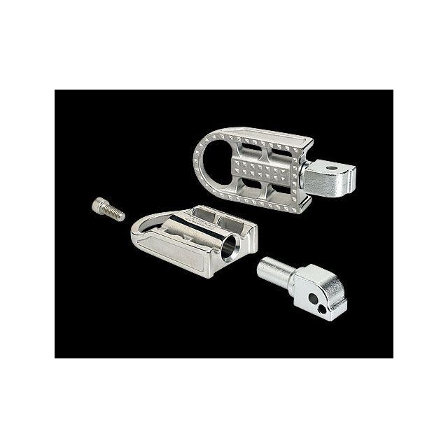 Biltwell MUSHMANフットペグM8ソフテイル リア ポリッシュ ・025160 ビルトウェル ステップ M8ソフテイルでパッセンジャー側