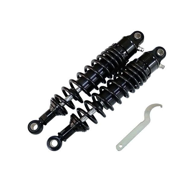 【メーカー直送】Optimum リアショック 320mm ブラック/ブラック メーカー在庫あり オプティマム リアサスペンション関連パーツ SR400 SR500