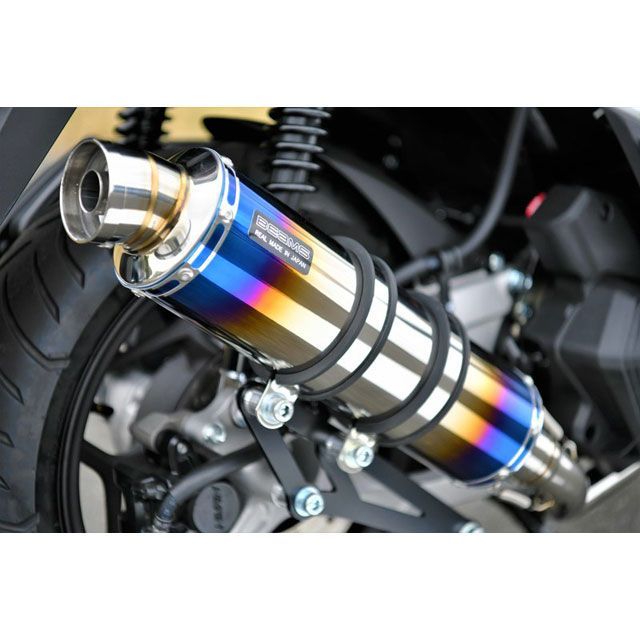 BEAMS R-EVO ヒートチタンサイレンサー 政府認証 G196-53-007 ビームス マフラー本体 PCX160