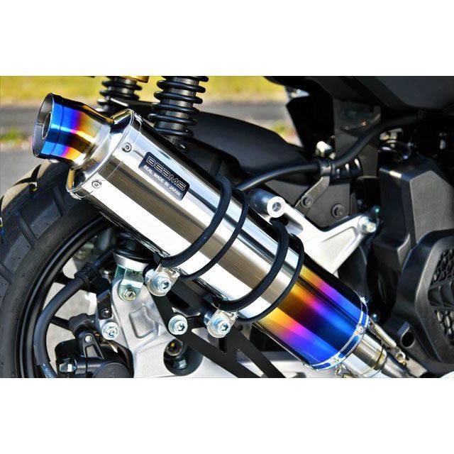 BEAMS R-EVO ヒートチタンサイレンサー 政府認証 G194-53-007 ビームス マフラー本体 ADV150｜パークアップ 店