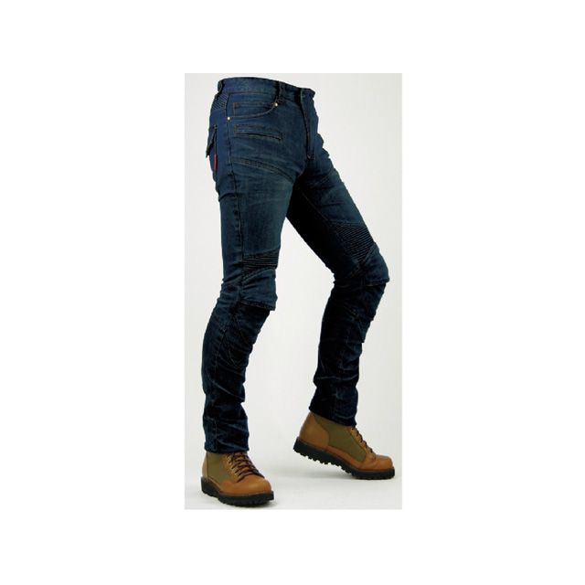 KOMINE PK-718 スーパーフィットケブラーデニムジーンズ カラー ワンウォッシュブルー サイズ 3XL/38 ・07-718 コミネ パンツ
