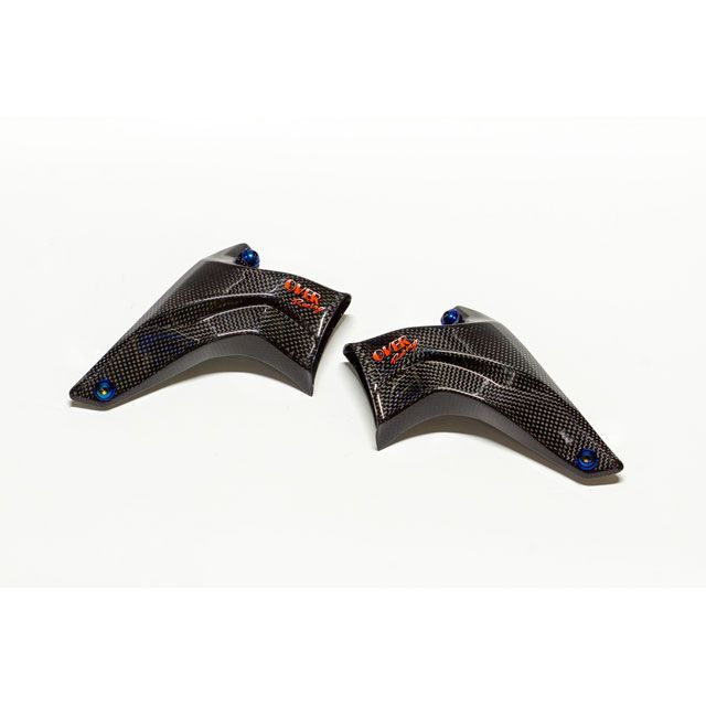 OVER RACING Carbon フロントキャリパーダクト ・73-451-01 オーバーレーシング ドレスアップ・カバー