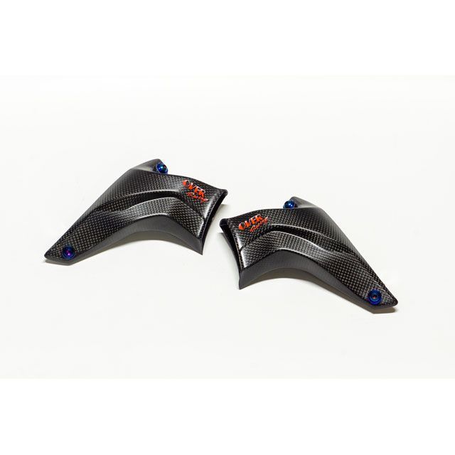 OVER RACING Carbon フロントキャリパーダクト Mat Brembo P108用 ・73-99-02M オーバーレーシング ドレスアップ・カバー 汎用