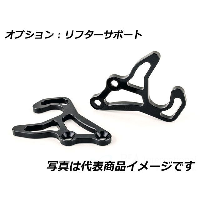 GILLES TOOLING リフターサポート for チェーンアジャスター TCA TCALFK01-BK ギルズツーリング その他駆動系パーツ GILLESチェーンアジャスター TCA装着車