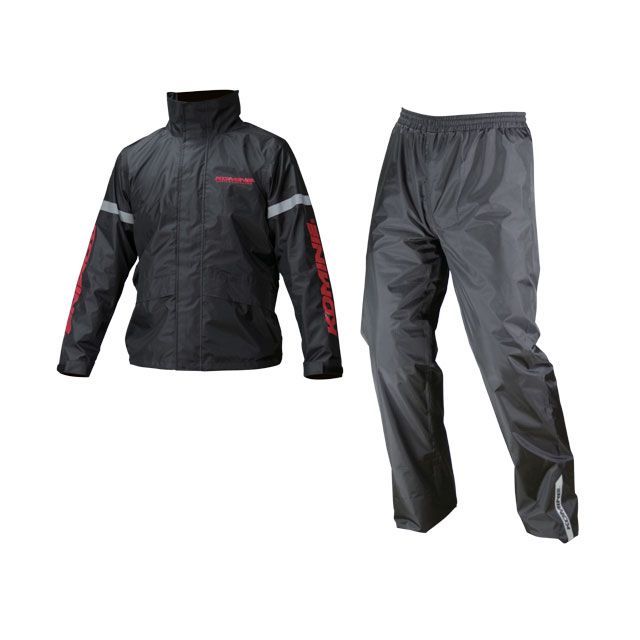 KOMINE RK-543 STDレインウェア カラー ブラック サイズ 2XL ・03-543 メーカー在庫あり コミネ レインウェア