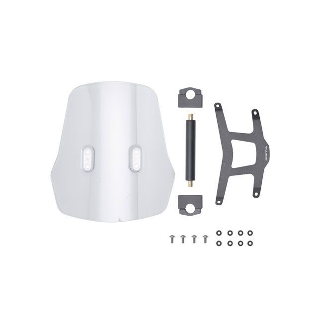 ZETA アドベンチャー ウィンドシールド（ライトスモーク） F6167 メーカー在庫あり ジータ スクリーン関連パーツ TENERE700