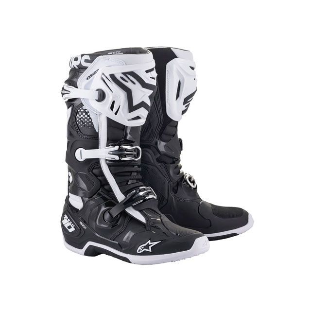 Alpinestars テック10ブーツ（ブラック/ホワイト） サイズ 10/29.0cm C1184 アルパインスターズ オフロードブーツ