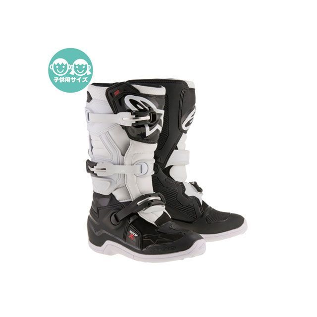 Alpinestars テック7s（ブラック/ホワイト） サイズ 5/24.0cm C1291 アルパインスターズ オフロードブーツ｜パークアップ 店 28,494円
