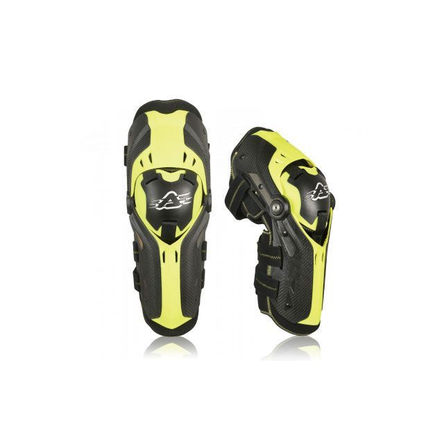 ACERBIS AC-22114 GORILLA ニーガード（黒いこと×黄み） AC-22114BK/YL 製造業者店卸し資産あり アチェルビス ニーガード スポーツ・アウトドア-スポーツケア用品
