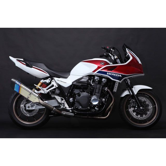 TRICKSTAR 政府認証スリップオンマフラー IKAZUCHI 焼ステンレス/ステンパイプ JSS-103-L4YS トリックスター マフラー本体 CB1300SB/SF｜パークアップ 店